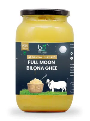 A2 Gir Cow Full Moon Bilona Ghee (6 MONTH SUBSCRIPTION)