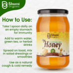 Raw Multiflora Honey, Sustainably Harvested & Unpasteurized - 1 KG