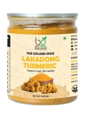 Bhumi Organic Turmeric Powder – Pure & Potent Ayurvedic Superfood - 300 GM