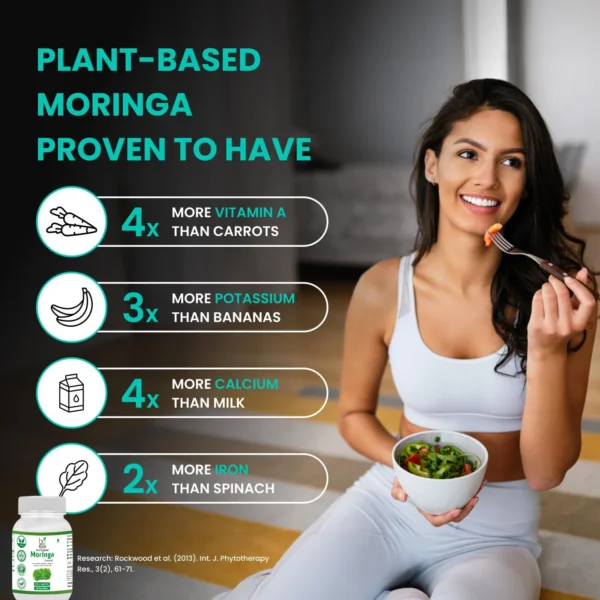 Bhumi Organic Moringa Leaf Tablets – Nutrient-Rich Superfood Supplement