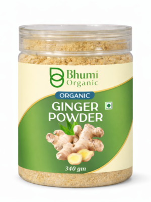 Bhumi Organic Ginger Powder 340gm (Pack Of 3)