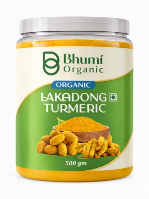 Bhumi Organic Turmeric Powder 500g (Pack Of 2)
