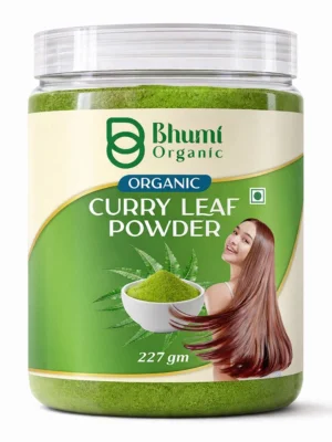 Bhumi Organic Curry Leaves Powder 227g (Pack of 4)