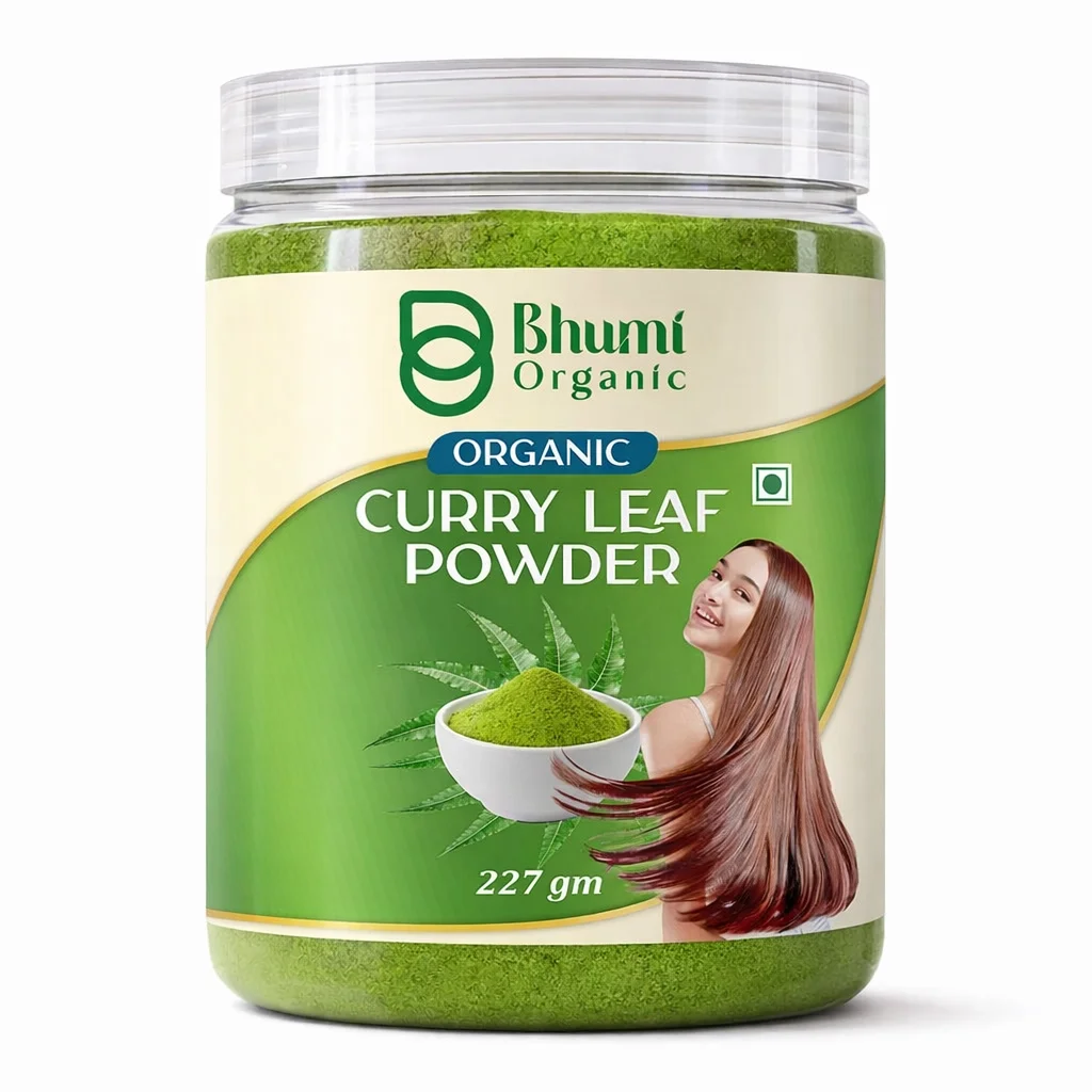 Bhumi Organic Curry Leaves Powder 227g (Pack of 4)