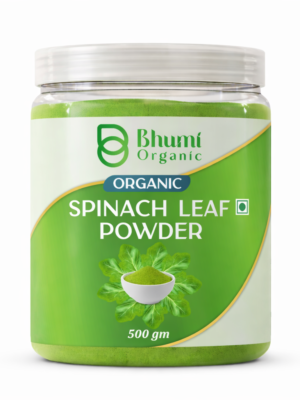 Bhumi Organic Spinach Powder 500g (Pack of 2)