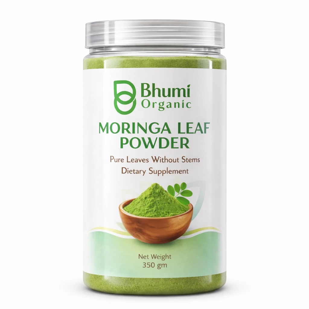 Bhumi Organic Moringa Powder | 350 gm