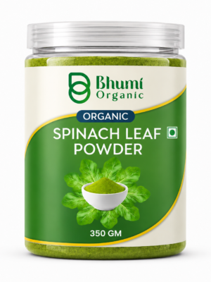 Bhumi Organic Spinach Powder 350g (Pack of 2)