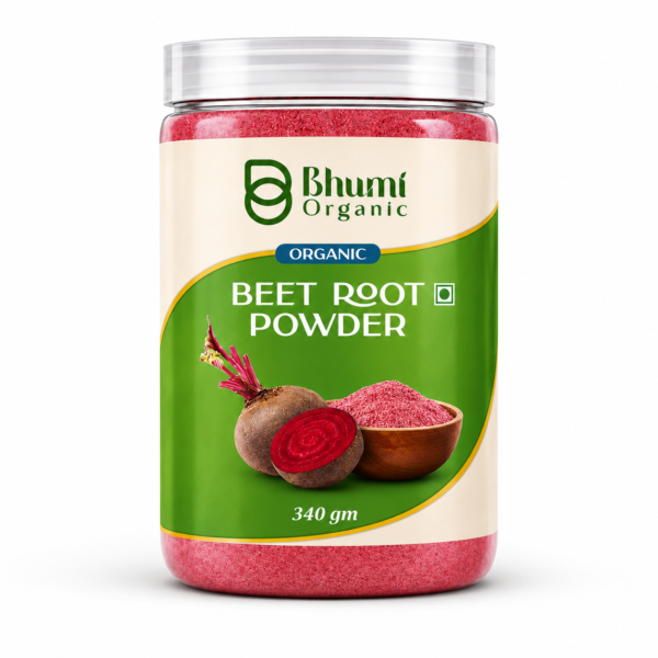 Bhumi Organic Beetroot Powder 340g (Pack Of 3)