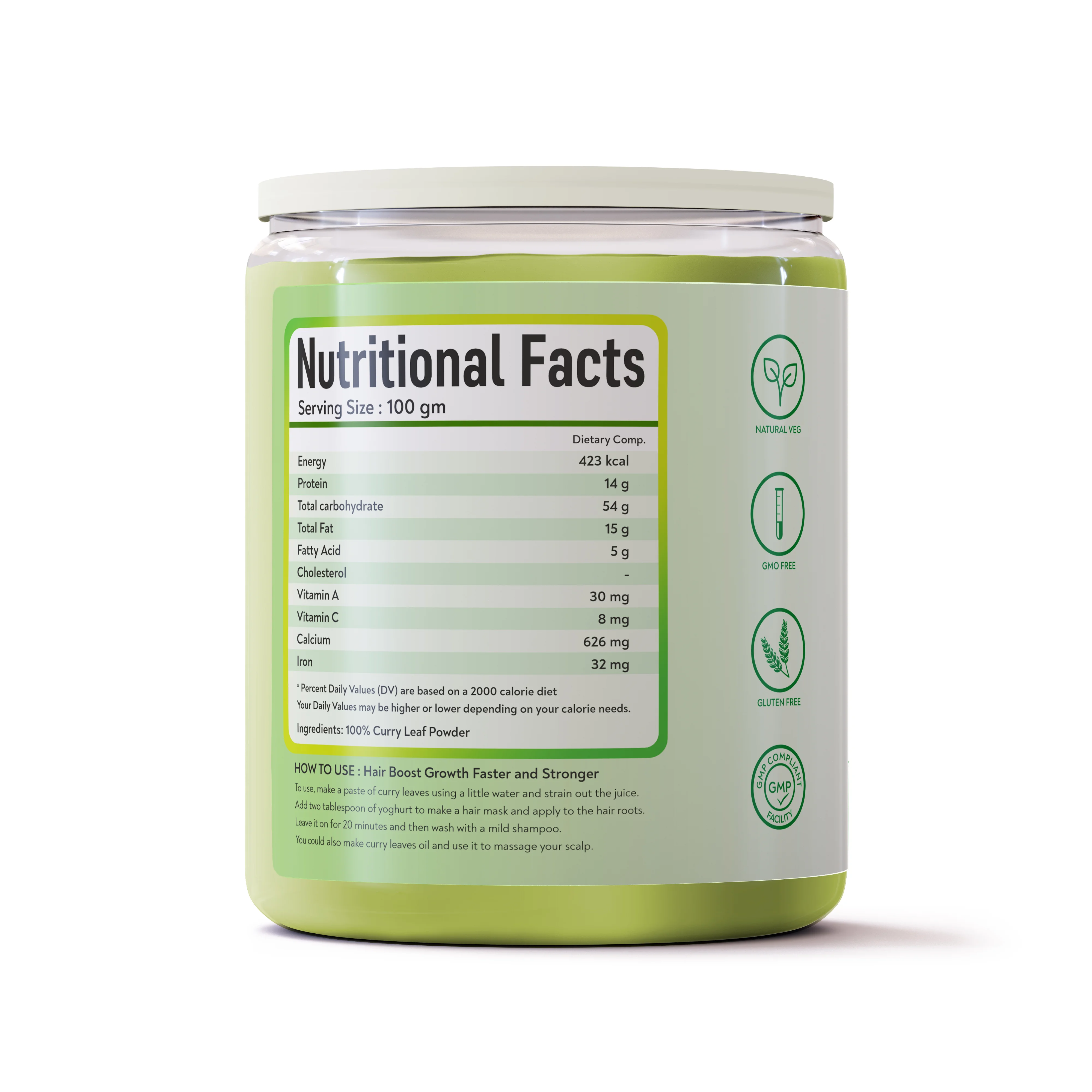 1 lb Whey Protein Jar Mockup | Vol. A3-Lite