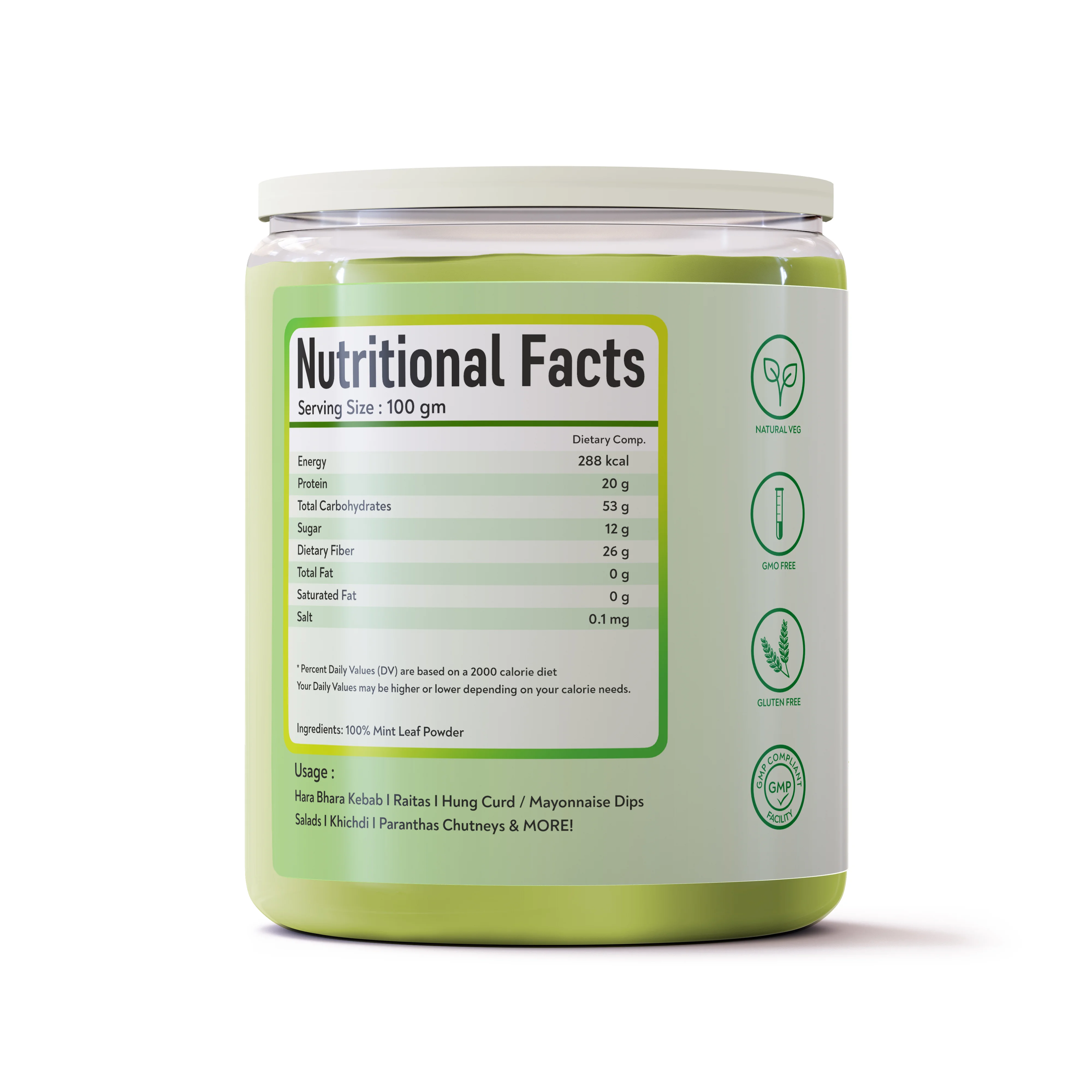 1 lb Whey Protein Jar Mockup | Vol. A3-Lite