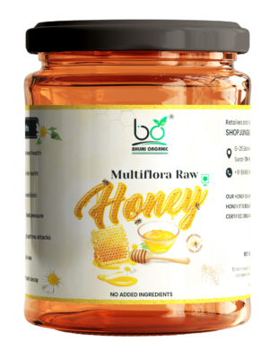 Bhumi Organic Natural Multiflora Honey – Pure, Raw & Unprocessed -1 KG