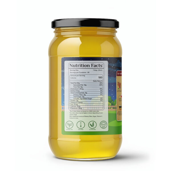Bhumi Organic Gir Cow Bilona Ghee – Full Moon Energized Ghee