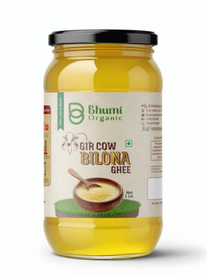 Bhumi Organic Gir Cow Bilona Ghee – Pure & Traditional Desi Ghee