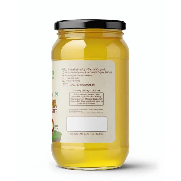 Bhumi Organic Gir Cow Bilona Ghee – Pure & Traditional Desi Ghee