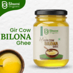 A2 Bilona Ghee | Traditional Hand-Churned Gir Cow Ghee Made from Curd | Nutrient-Rich & Pure, 1 LTR