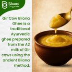 A2 Bilona Ghee | Traditional Hand-Churned Gir Cow Ghee Made from Curd | Nutrient-Rich & Pure, 1 LTR