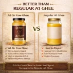 Bhumi Organic A2 Gir Cow Bilona Ghee 1LTR | Traditional Wooden Churned