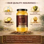Bhumi Organic A2 Gir Cow Bilona Ghee 1LTR | Traditional Wooden Churned