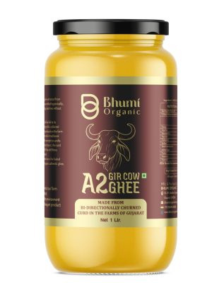 A2 Bilona Gir Cow Ghee Made from Curd | 1 LTR