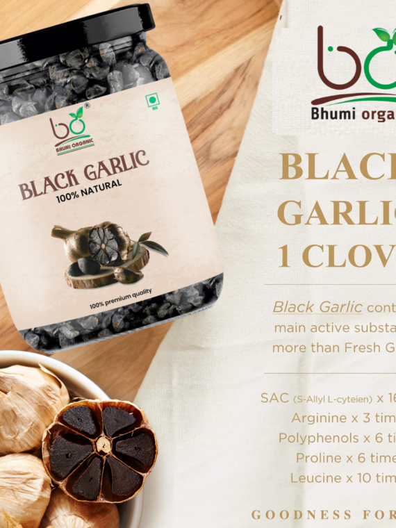 Black Garlic with Healthy Nutrients
