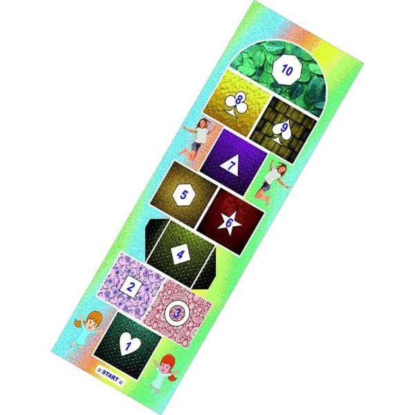 Jumbo Play Floor Games (30" x 96"- PVC Flex Material) (GAME CARD NUMBER)