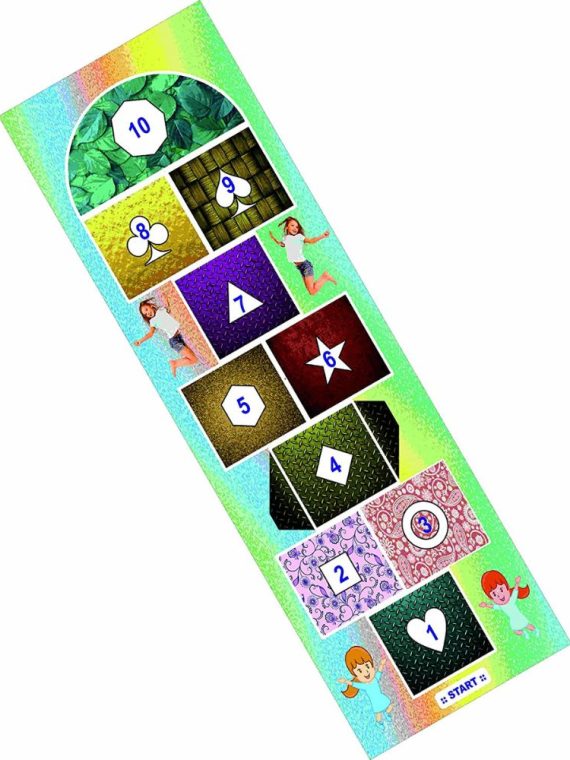 Jumbo Play Floor Games (30" x 96"- PVC Flex Material) (GAME CARD NUMBER)
