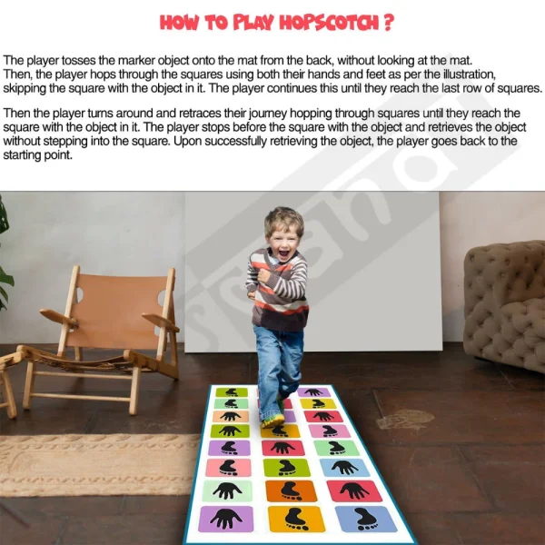 Jumbo Play Floor Games (36"x 96"- PVC) (PAGALA)