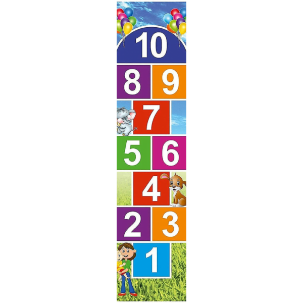 Jumbo Play Floor Games (30" x 96"- PVC ) (NUMBER)