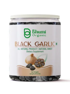 Bhumi Organic Black Garlic – Aged Superfood for Health & Wellness