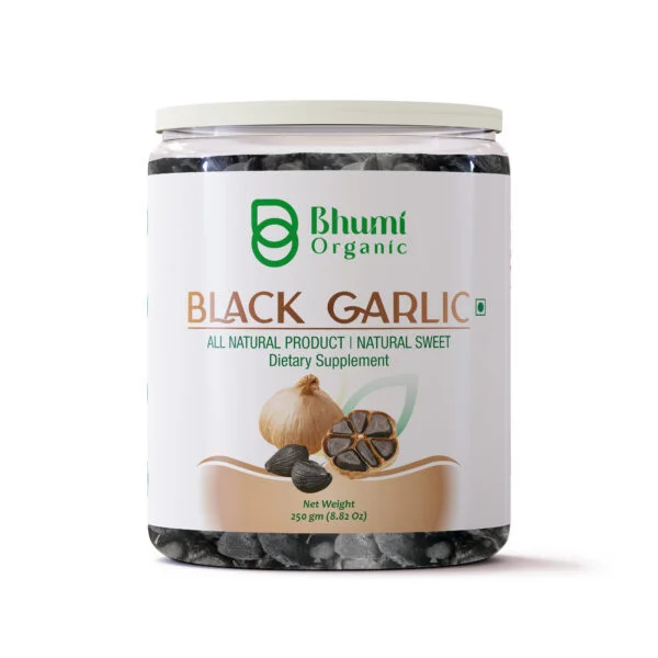 Bhumi Organic Black Garlic – Aged Superfood for Health & Wellness