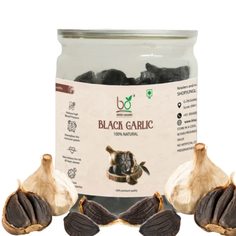 Bhumi Organic Black Garlic – Aged Superfood for Health & Wellness