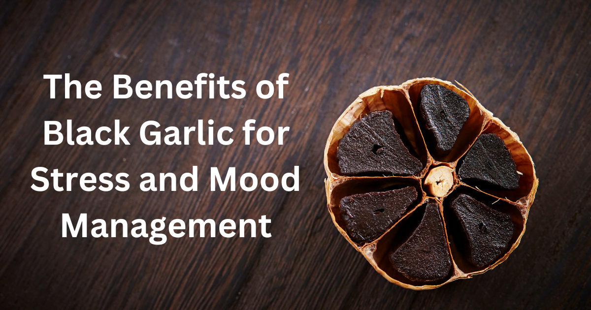 The Benefits of Black Garlic for Stress and Mood Management