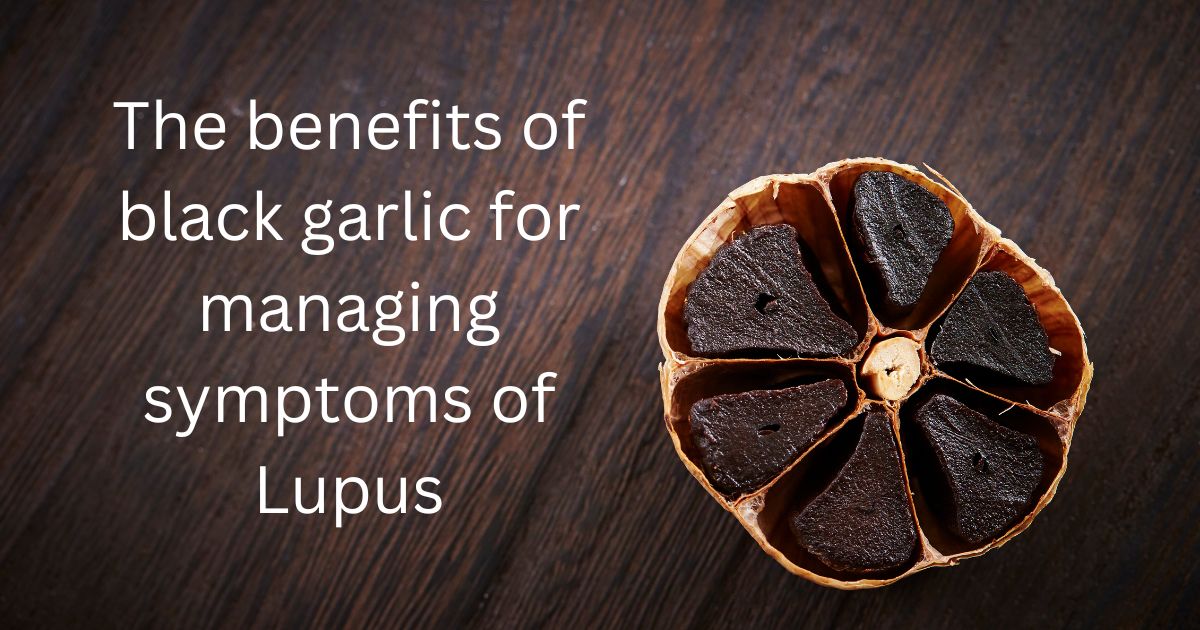 The benefits of black garlic for managing symptoms of Lupus