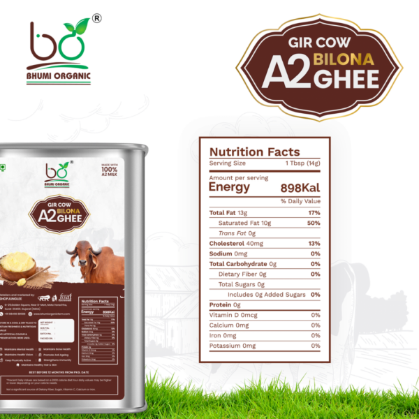 A2 Gir Cow Bilona Ghee (12 MONTH SUBSCRIPTION)