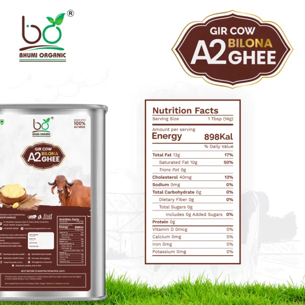 A2 Gir Cow Bilona Ghee (3 MONTH SUBSCRIPTION)