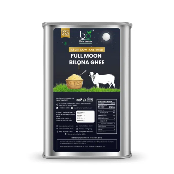 A2 Desi Cow Full Moon Bilona Ghee