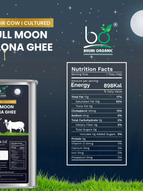 A2 Gir Cow Full Moon Bilona Ghee -100GM