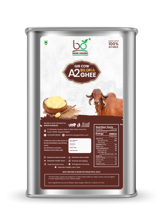 A2 Gir Cow Bilona Ghee (6 MONTH SUBSCRIPTION)