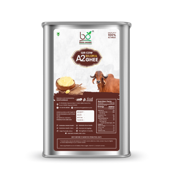 A2 Gir Cow Bilona Ghee (12 MONTH SUBSCRIPTION)