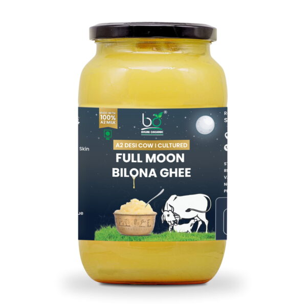 Bhumi Organic A2 Desi Cow Bilona Ghee – Full Moon Ritual Ghee