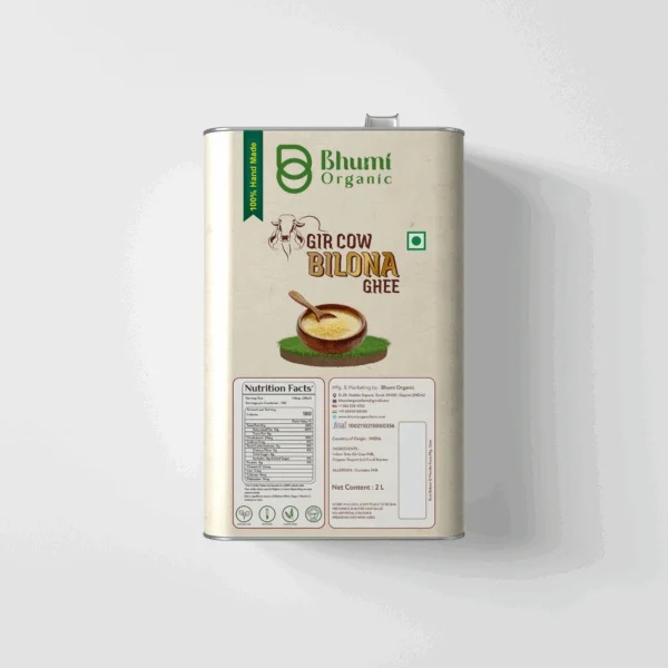 Bhumi Organic Gir Cow Bilona Ghee