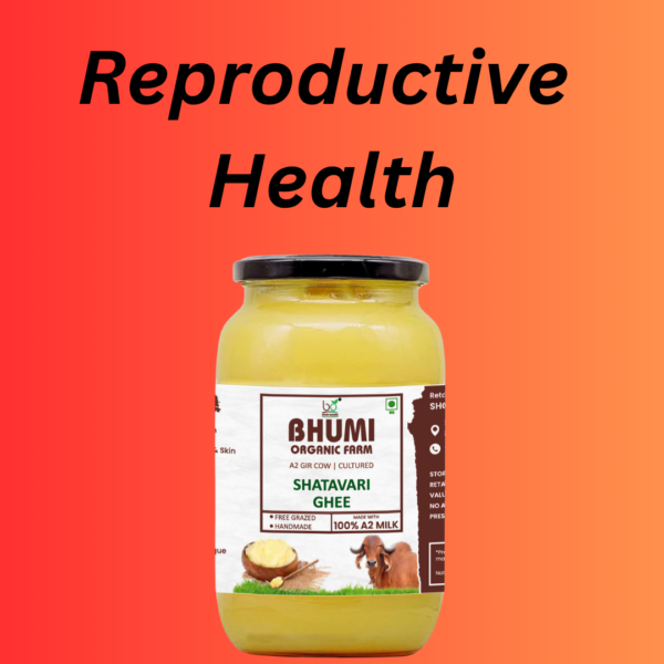 Bhumi Organic Shatavari Ghee – Ayurvedic Herbal Ghee for Hormonal Balance, Women’s Health, and Vitality | 100% Organic & Pure