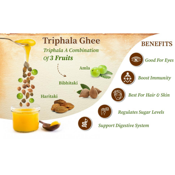 Triphala Ghee, Gir Cow A2 Cultured