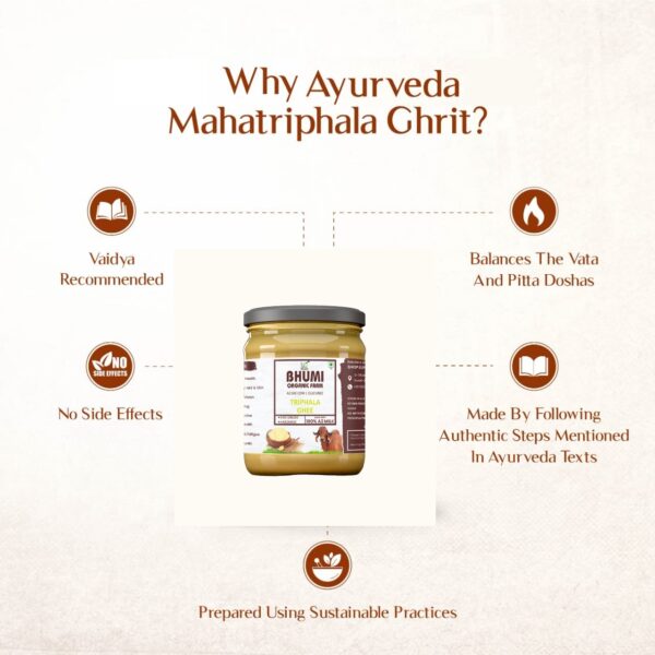 Triphala Ghee, Gir Cow A2 Cultured