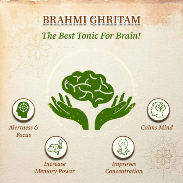 Bhumi Organic Brahmi Ghee – Ayurvedic Brain & Memory Support