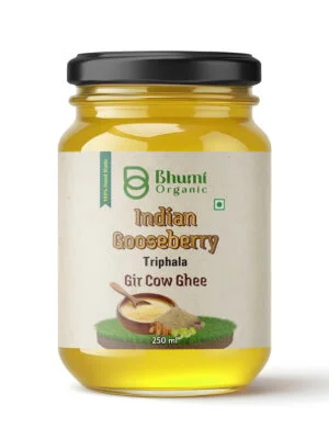 Bhumi Organic Triphala Ghee – Ayurvedic Detox & Digestive Support