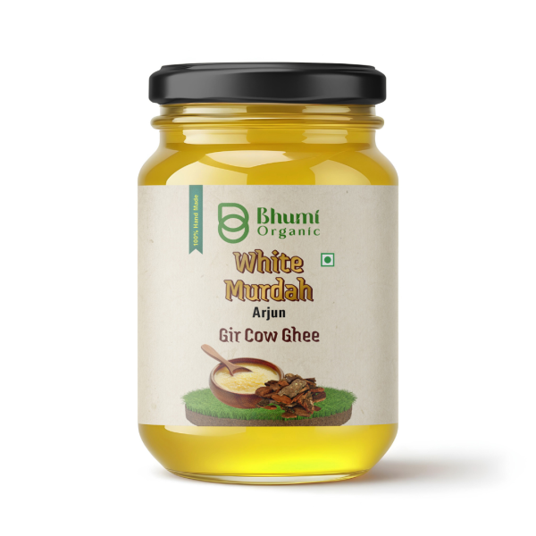 Arjun Ghee | Ayurvedic Heart Health & Cardiovascular Support Superfood | Traditional Bilona Method with Gir Cow Ghee | 500ML