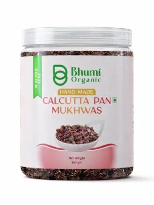 Bhumi Organic Calcutta Meetha Paan Mukhwas | 300g (Pack Of 3) | Traditional Sweet Mouth Freshener