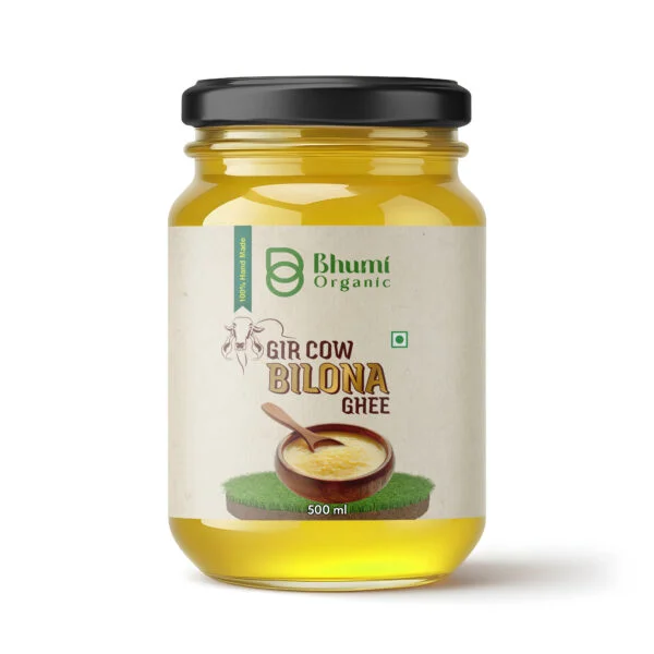 A2 Bilona Ghee | Gir Cow Ghee Made from Curd | 500 ML