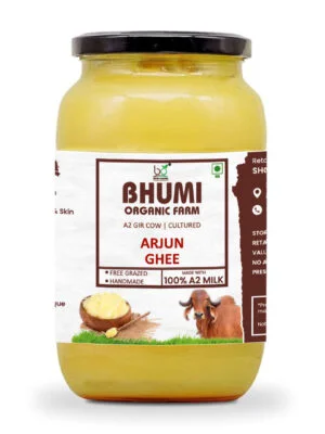 Bhumi Organic Arjun Ghee – Ayurvedic Heart & Wellness Support